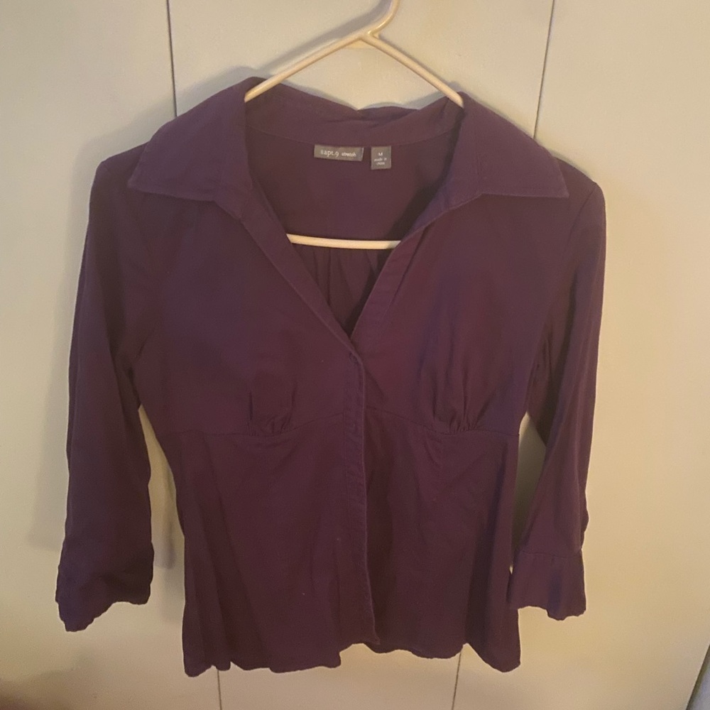 Long sleeve button down